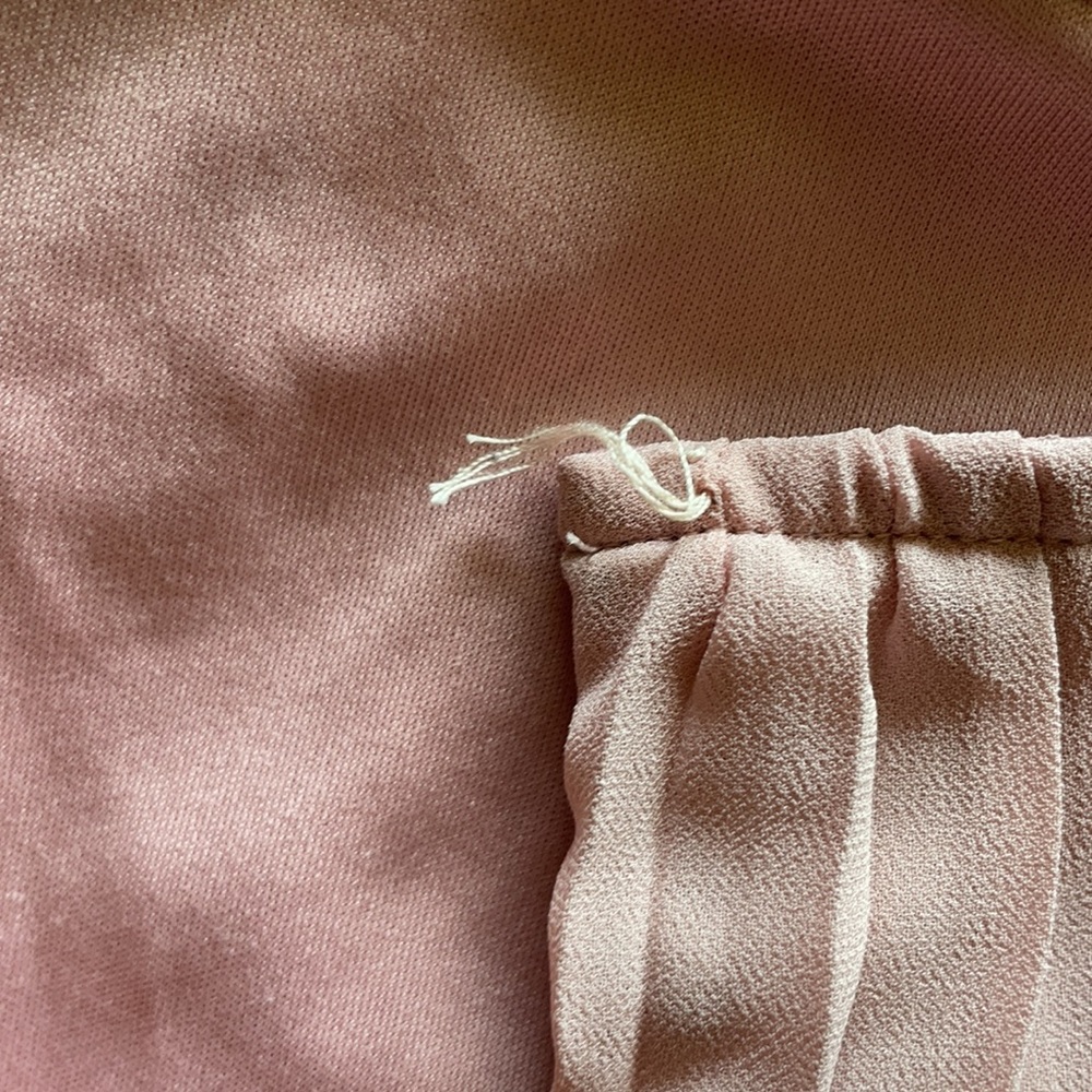 Girls Pale Pink Dress. Size XL - Picture 9 of 10